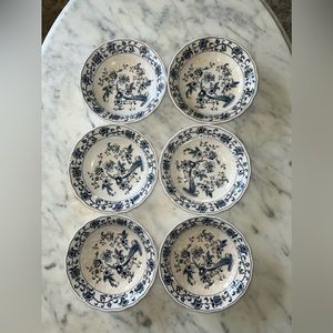 Set of 6 Double Phoenix Nikko Ironstone